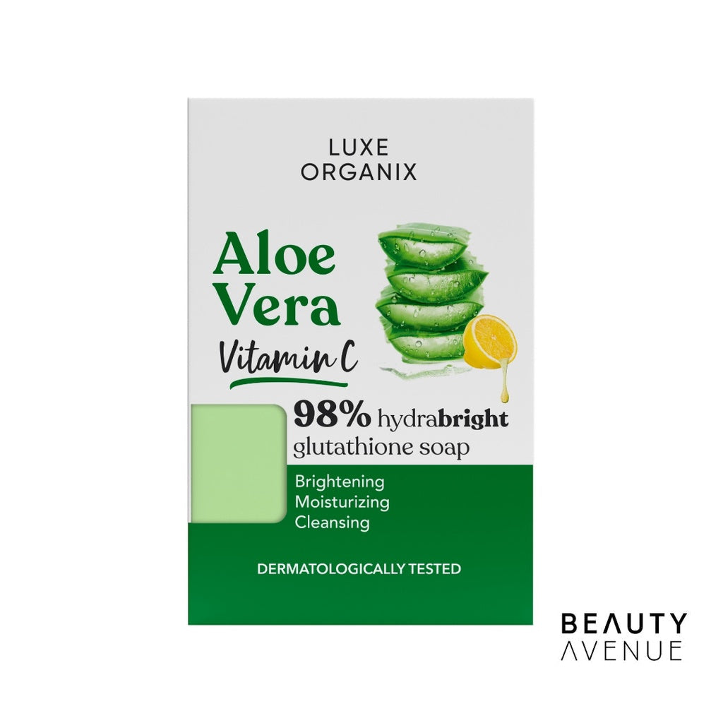 Luxe Organix Aloe Vera Natural Soap With Vitamin C And Glutathione 135G