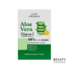 Luxe Organix Aloe Vera Natural Soap With Vitamin C And Glutathione 135G
