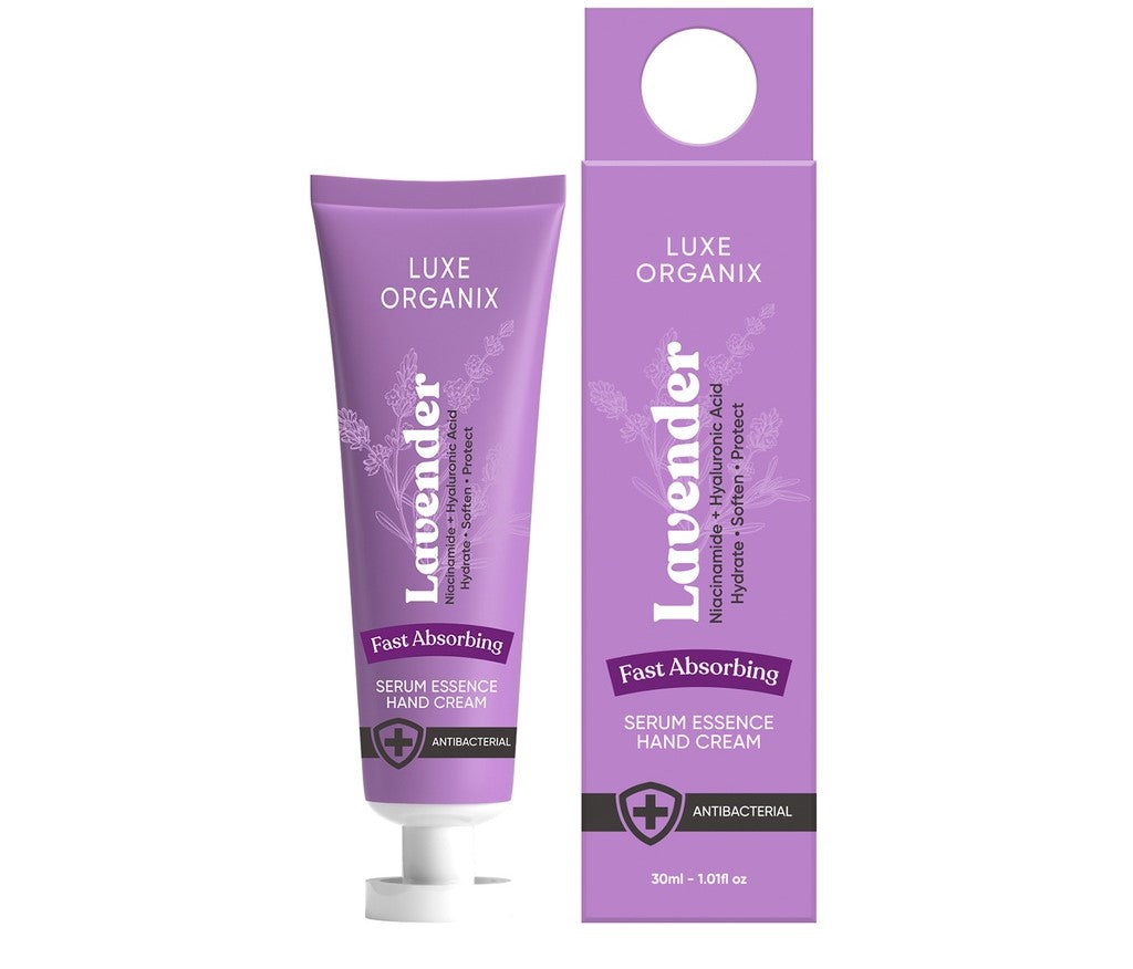 LUXE ORGANIX Lavender Serum Essence Hand Cream 30ml