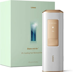 Ulike Sapphire Air IPL Laser Hair Removal Pain-free and Permanent Salon Results for Whole Body Treatment at Home(60W)