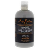 Shea Moisture African Black Soap Bamboo Charcoal Deep Cleansing Shampoo / Conditioner 384ml