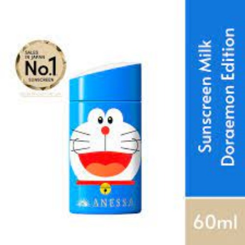ANESSA Perfect UV Sunscreen Milk - Smiling Doraemon