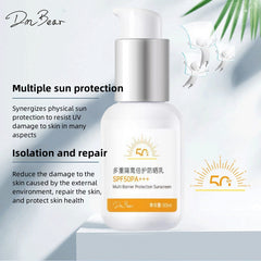 Beautypro.hy Multi-Base Cream Sunscreen Lotion SPF50PA+++Waterproof Sweat-Proof Ultraviolet-Proof Military Training Cream