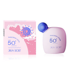 BeautyPro.hy Sunscreen Lotion With Spf50+ For All Round Protection By Jirunzhimi And Meidailin High isolation, waterproof and sweatproof, refreshing and non-greasy