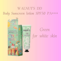 WALNUT'S DD Body Sunscreen Lotion SPF50 PA+++ 135g.