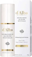 d'Alba_Store Italian White Truffle Double Serum All-In-One Multi-Balm 10g, Core Stick 3-In-1 Treatment