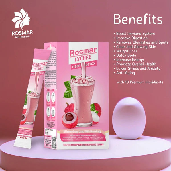 Rosmar Lychee Slimming And Whitening saffronskins