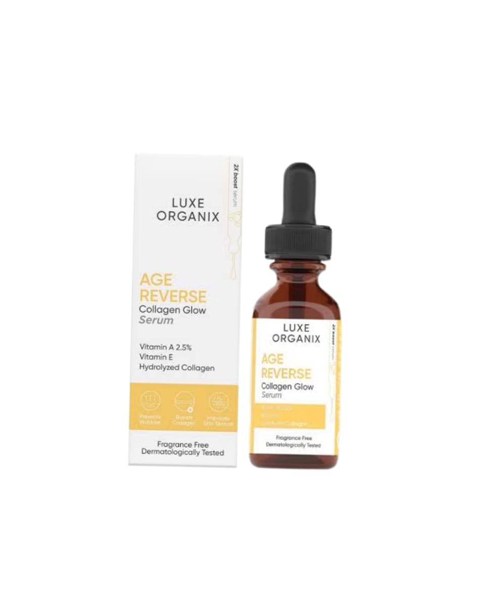 Luxe Organix Age Reverse Collagen Glow Serum