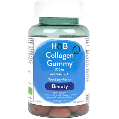 Holland And Barrett Collagen 500 mg Plus Biotin Vitamin C 60