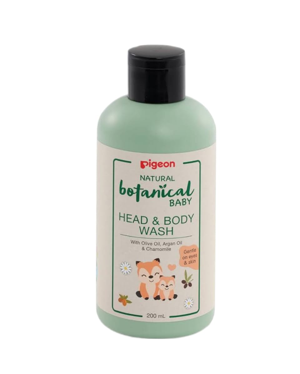Pigeon Natural Botanical Baby Head & Body Wash