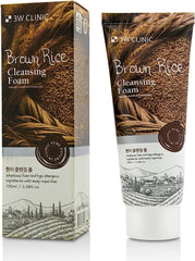 3W Clinic Brown Rice Cleansing Foam 100ml