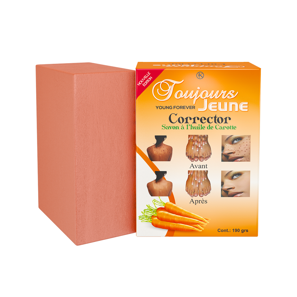 Toujours Jeune Savon 190 gr Carrote