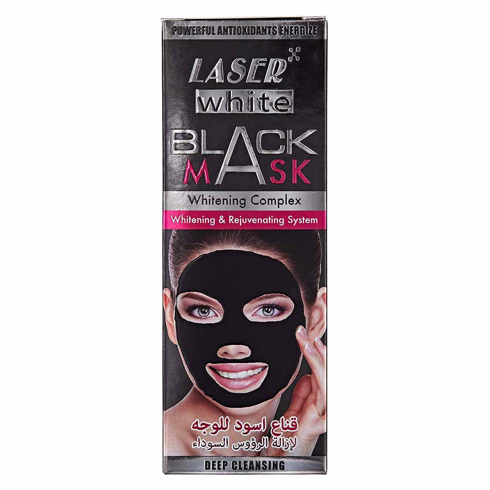 Laser White Black Mask 6343