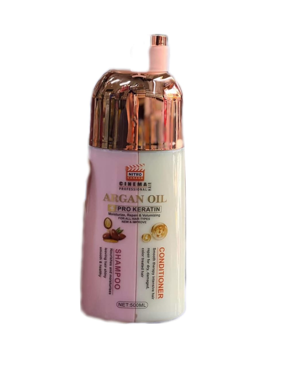 NITRO CANADA CINEMA PROFESSTIONAL ARGAN OIL PRO KERATIN - 500ML