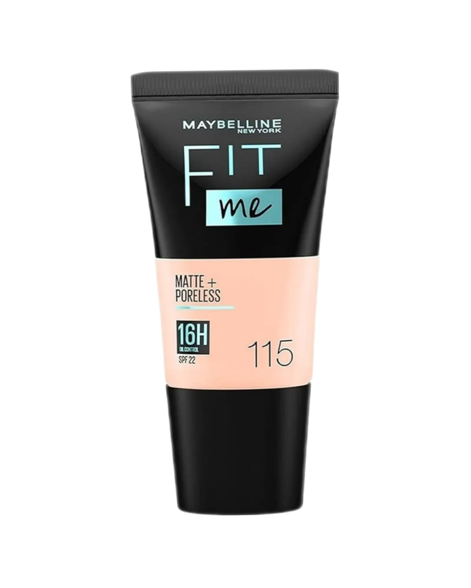 Maybelline New York Fit Me Matte+ Poreless 16H Oil Control SPF 22 - 115