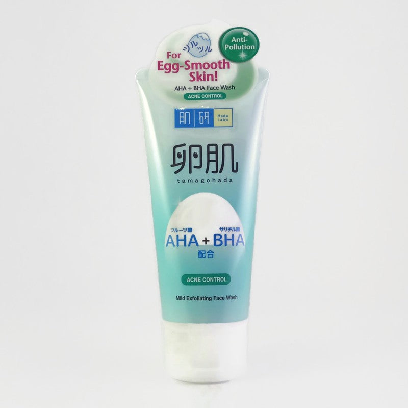 Hada Labo AHA And BHA Face Wash Acne Oil Control 130g