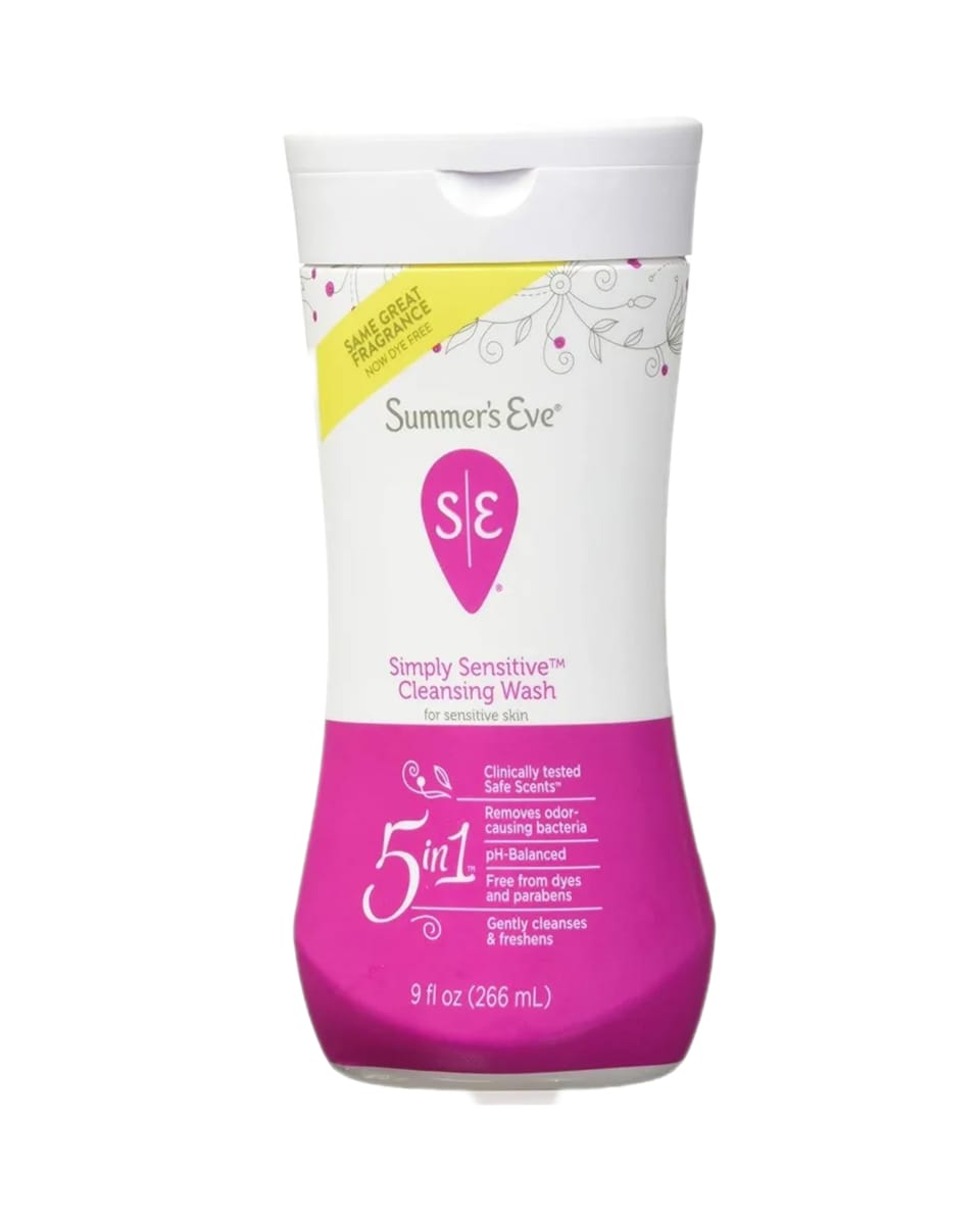 Summers Eve Simply Sensitive Cleansing Wash For Sensitive Skin 5 in 1