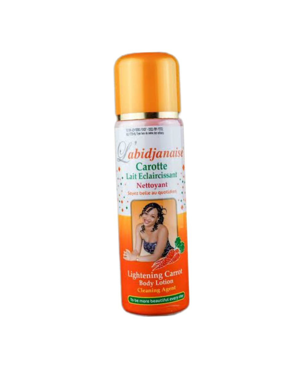Labidjanaise Lightening Carrot Body Lotion Cleaning Agent 500ml