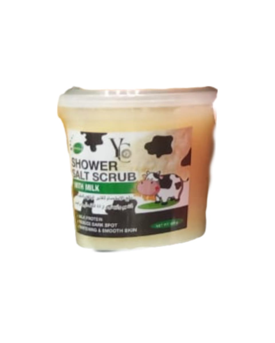 YC Shower Salt Scrub With Milk