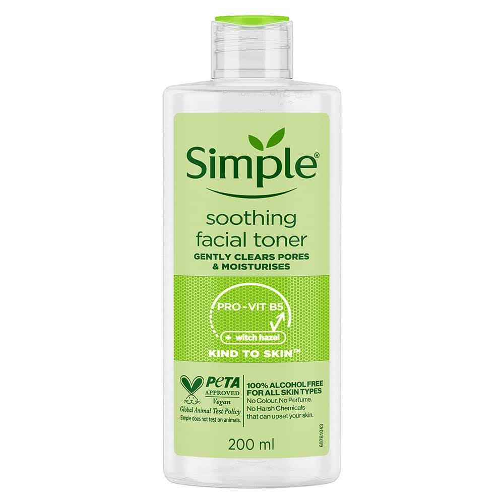 Simple Soothing Facial Toner Pro - Vit B5 witch Hazal