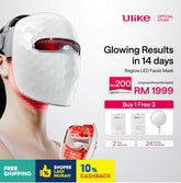 Ulike ReGlow LED Face Mask – 7-Color Light Therapy Device -Saffronskins Dubai