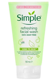 Simple Kind to Skin Refreshing Facial Wash Gel 150ml – front view
