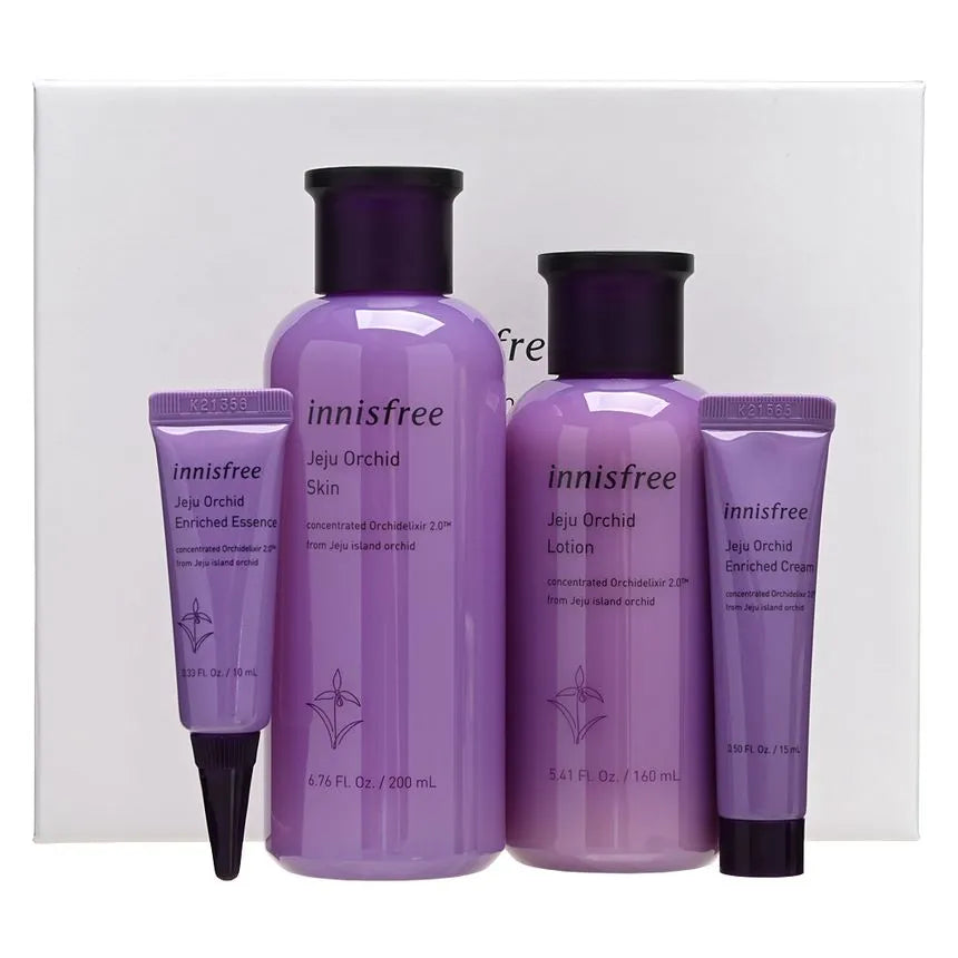 INNISFREE Jeju Orchid Skin Care Set (Include 4 Items)