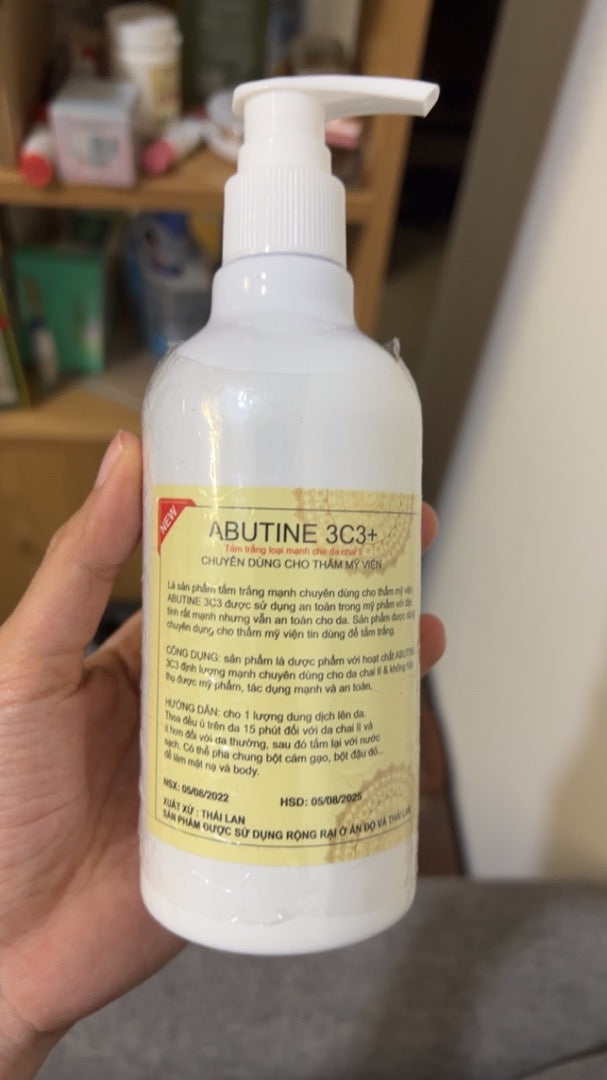 Super White Double 1 Bottle Of abutine 3c3 Super White Shower Gel 350ML