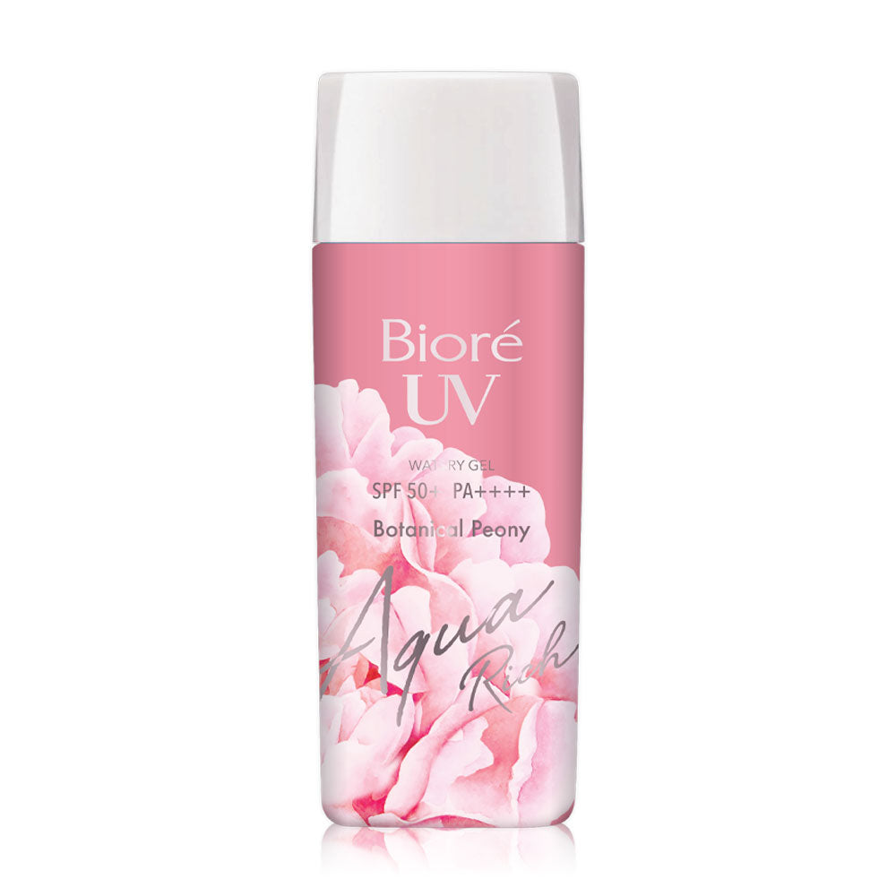 Biore UV Aqua Rich Watery Gel Botanical Peony SPF50 + PA ++++ 90ml.