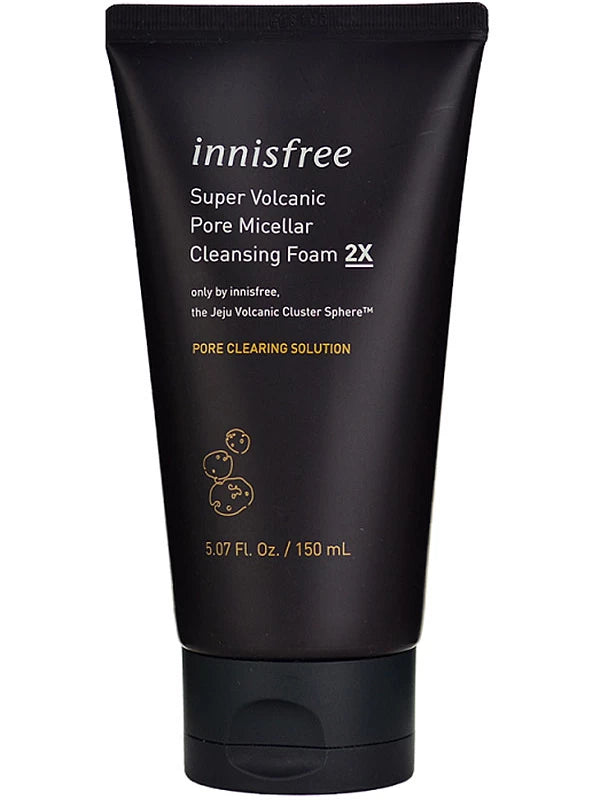 Innisfree Super Volcanic Pore Micellar Cleansing Foam 2X 150g