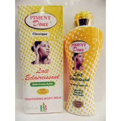 250ML piment doux Lightening Body Milk Lotion Beauty Care