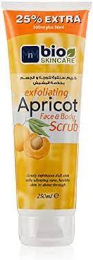 Bio Skincare Exfoliating Apricot Face & Body Scrub 250ml