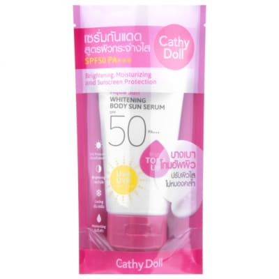50 ml Cathy Doll Aqua Sun Whitening Body Sun Serum SPF50