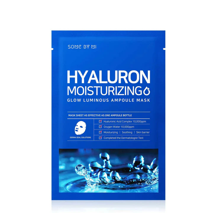 Some By Mi Hyaluron Moisturizing Glow Luminous Ampoule Mask