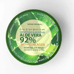 Nature Republic Smoothing & Moisture Aloe Vera Hydrogel Eye Patch With Collagen