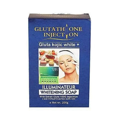 Glutathione Injection Gluta Kojic White + Illuminateur Whitening Soap 200g