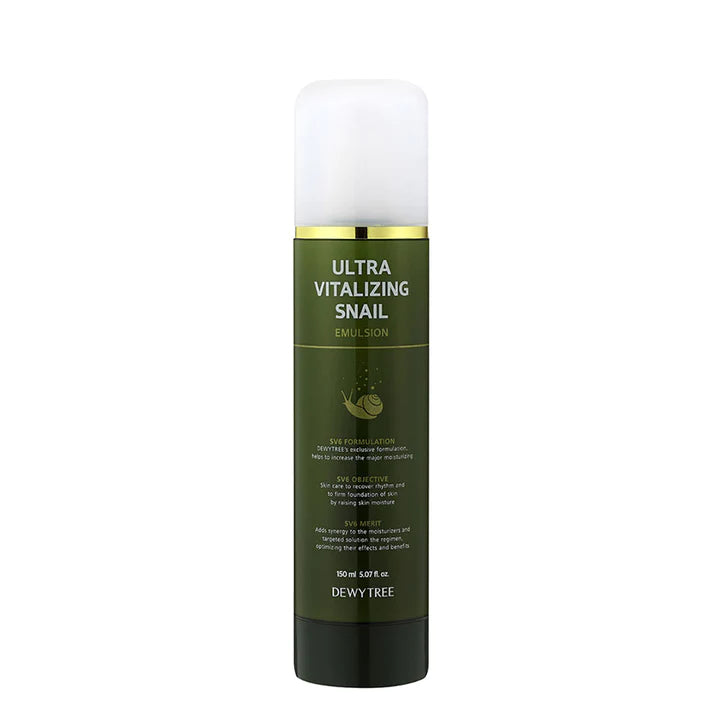 Dewytree Ultra Vitalising Snail Emulsion Anti-Ageing Treatment 150ml