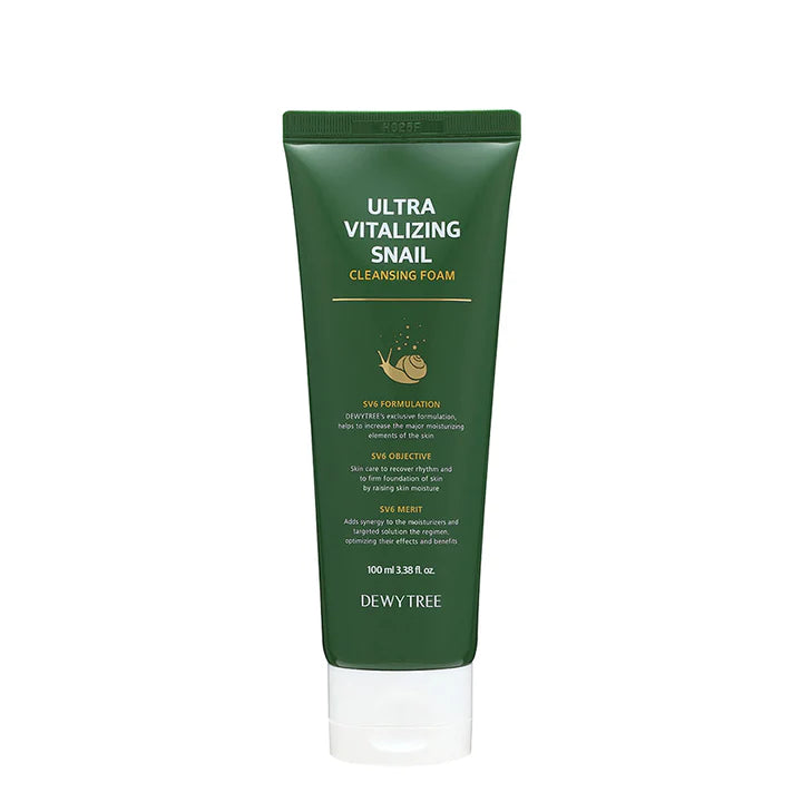Dewytree Ultra Vitalising Snail Foam Cleanser 100ml