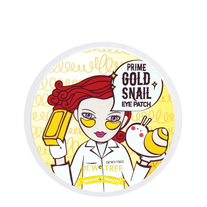 Dewytree Prime Gold Snail Eye Patch Sheet Mask 60pcs