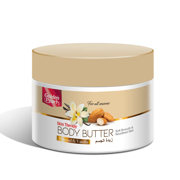 Golden Pearl Skin Therapy Almond & Vanilla Body Butter 200ml