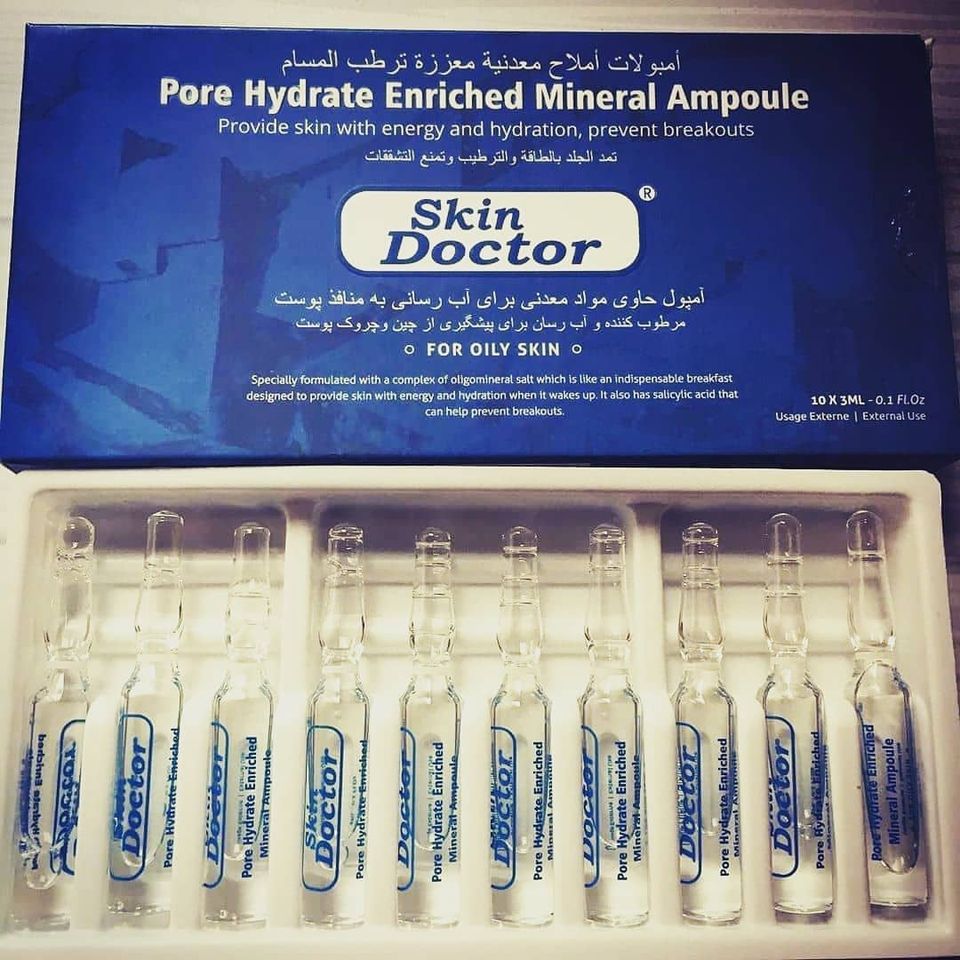 Skin Doctor Pore Hydrate Enriched Mineral Ampoule 3ml x 10pcs