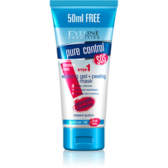 Eveline Pure Control SOS Washing Gel + Peeling + Mask 200ml