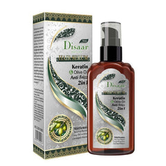 Disaar hair care hair serum keratin & olive oil