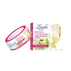 Layla Bikini & Underarm Body Whitening Cream Active White 30g