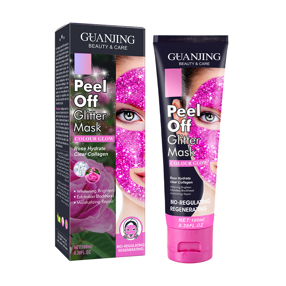 Gaunjing Peel Off Rose Glitter Mask 100ml