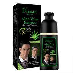 Disaar Aloe Vera Extract Black Hair Shampoo 400ml