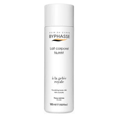 Byphasse Lait corporel nutritif à la gelée royale peaux sèches 500ml