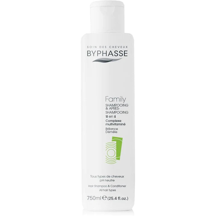 Byphasse Family shampoo and conditioner multivitamin complex 750ml
