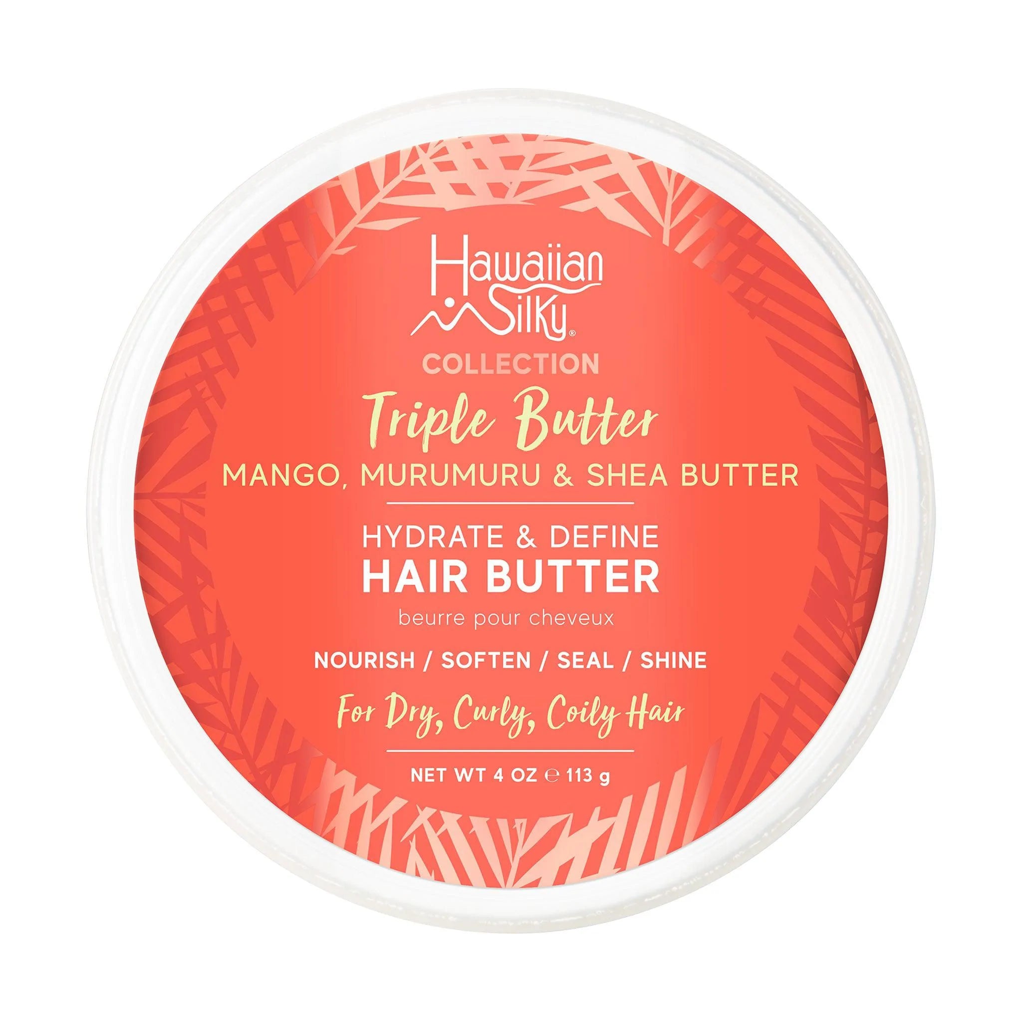 Hawaiian Silky Triple Butter Hydrate & Define Hair Butter 113g