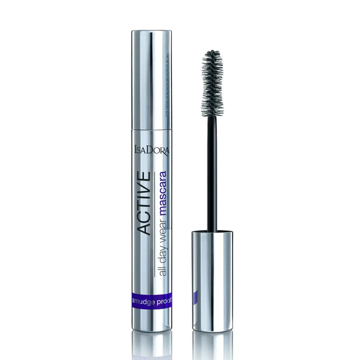 Isadora Active All Day Wear Volumizing Mascara 20 Deep Black 12ml
